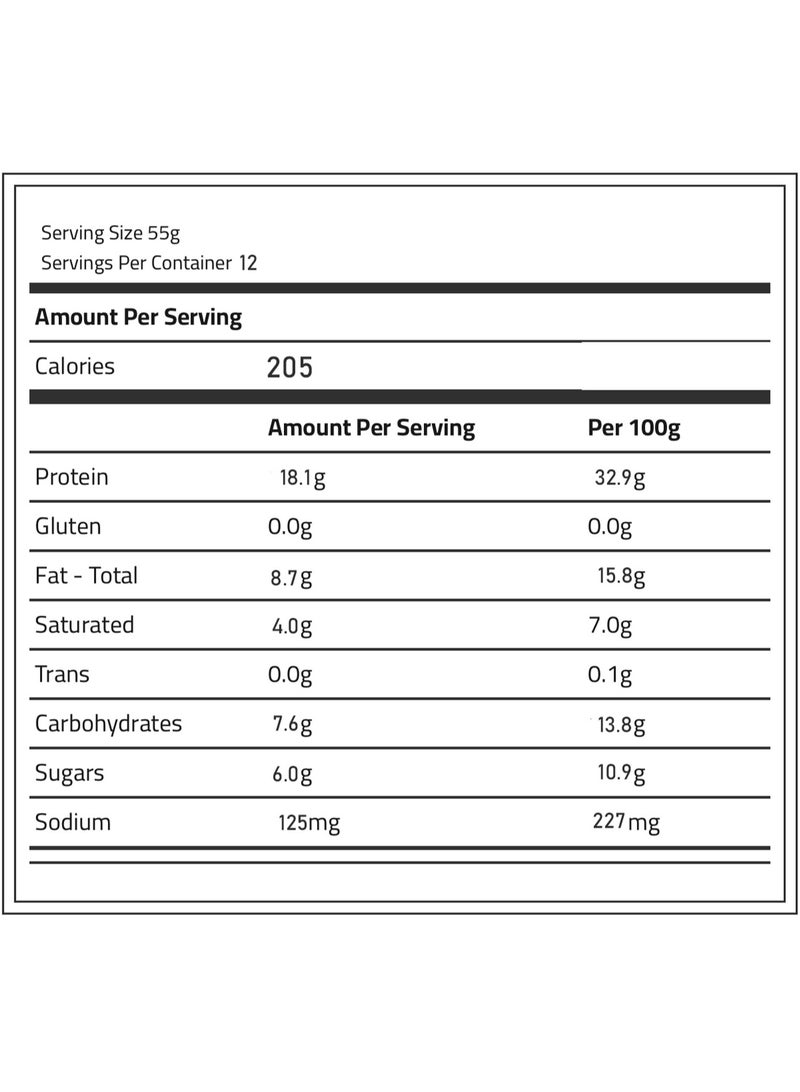 Adonis Protein Cookie Dough Chunky Bar - Salted Caramel Peanut - (Box Of 12)  - Image 2