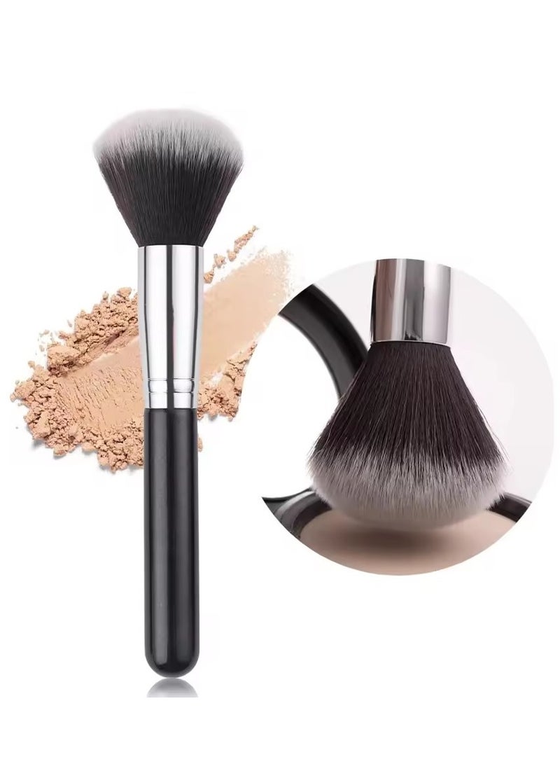 جلوسكي المهنية متعددة الوظائف فرشاة ماكياج مسحوق أسود فرشاة مؤسسة الحمراء النحت البرونز أدوات ماكياج - Image 1