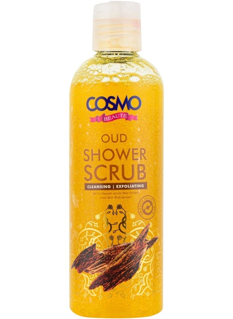 COSMO Cosmo Oud Shower Scrub 480ml  - Image 2