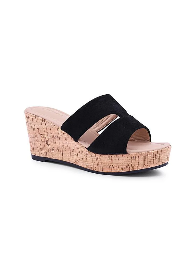 IconStyle Crystal Embellished Slip-On Sandals