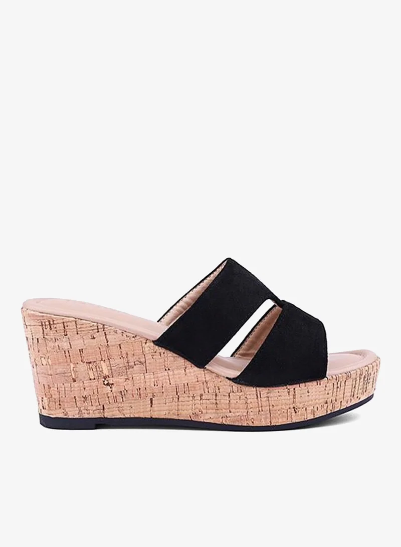 أيقون صنادل سهلة الارتداء مزينة بالكريستال