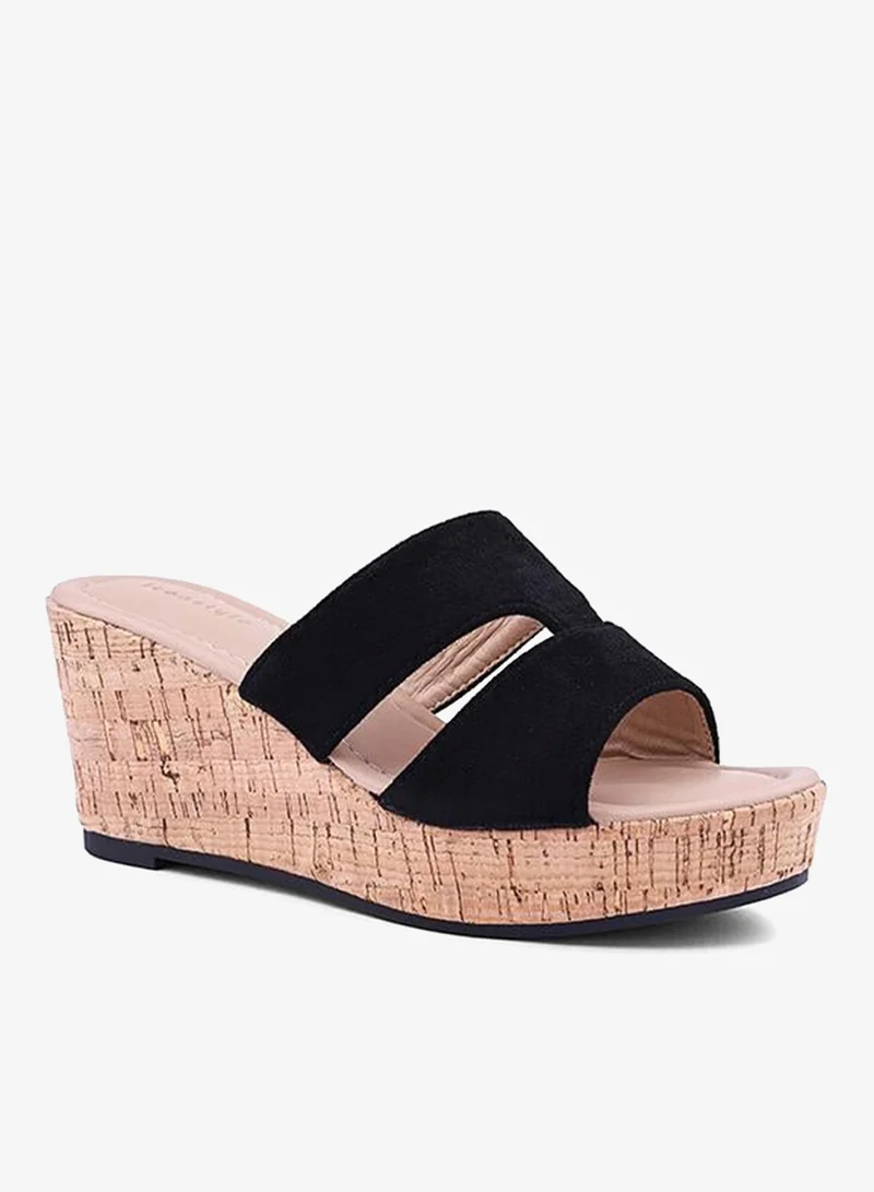 أيقون صنادل سهلة الارتداء مزينة بالكريستال