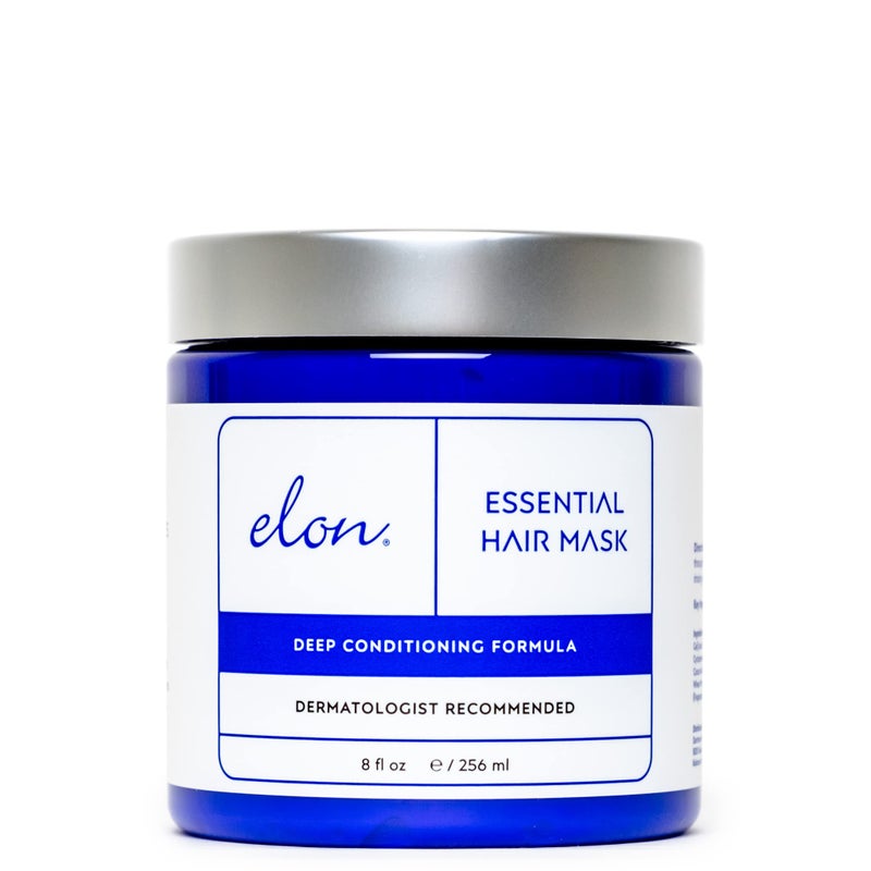 Elon Essentials Deep Conditioning Hair Mask â€“ w/Shea Butter, Biotin, Argan & Coconut Oil â€“ Hydrating & Conditioning for Dry Damaged Hair to Restore Shine & Silkiness (8 oz) - Image 1