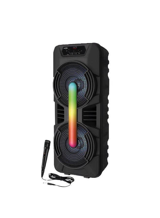 Torima مكبر صوت بلوتوث لاسلكي أسود من TORİMA GTS-1702 - صوت جهير محمول ومكالمات بدون استخدام اليدين - Image 1