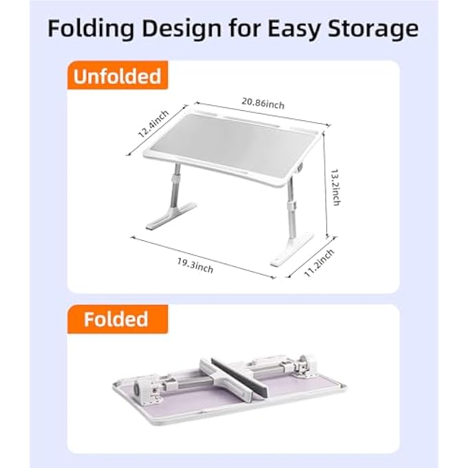 rayihni LARGE CAR SEAT TRAY TABLE, FOLDABLE TRAVEL TRAY FOR KIDS CAR SEAT, HEIGHT ADJUSTABLE CAR LAP DESK FOR LAPTOP COMPUTER TABLET, REAR SEAT FOOD EATING TRAY, CAR TRAVEL ESSENTIALS FOR LONG TRIPS - Image 2