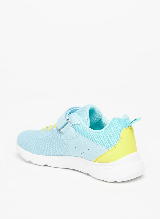 Oaklan by Shoexpress Girl's Ombre Sports Shoes with Hook and Loop Closure