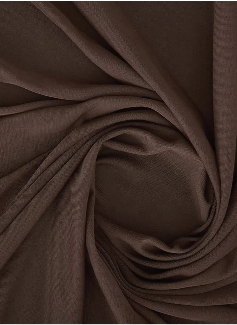 IZEL Chiffon Hijab in Walnut Brown