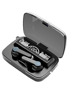 TWS M19 Bluetooth Earphone, Wireless Headphone, Noise Cancelling, Gaming Headset with Built-in Mic and LED Remote Control