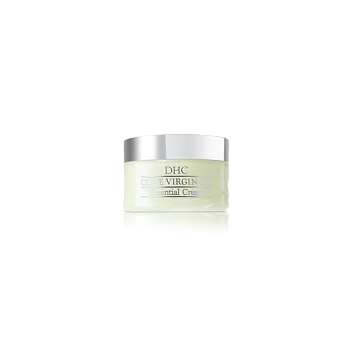 DHC Olive Virgin Oil Essential Cream, Moisturizer, Hydrating, Promotes Skin Elasticity, Radiant, Fragrance and Colorant Free, Ideal for All Skin Types, 1.7 oz. Net wt. - Image 1