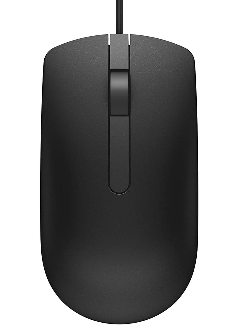 USB Mouse for PC and Laptop, Wired Optical Mouse, MS116 USB Mouse, 1000 DPI, Plug and Play, Comfortable Design, Responsive Tracking, Office Home Computer Mouse, Black Listing Health Score - Image 4
