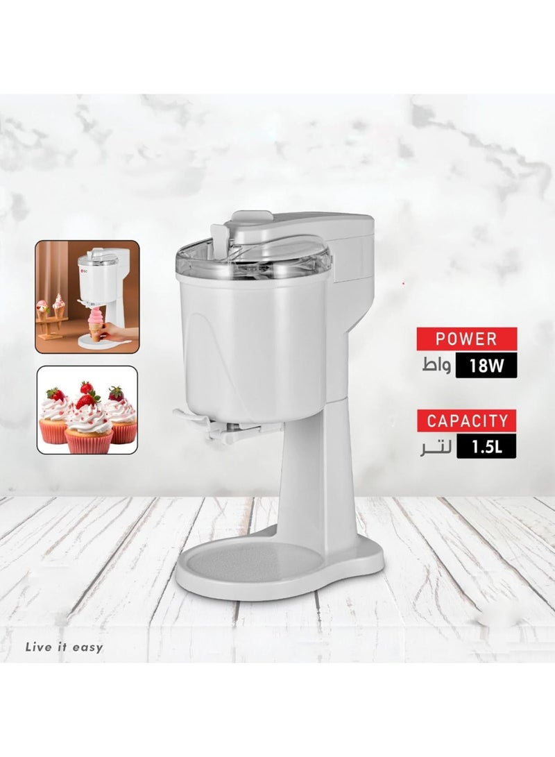 LC Premium 1.5L Ice Cream and Dessert Maker – Powerful Compact and Easy to Use - Image 1