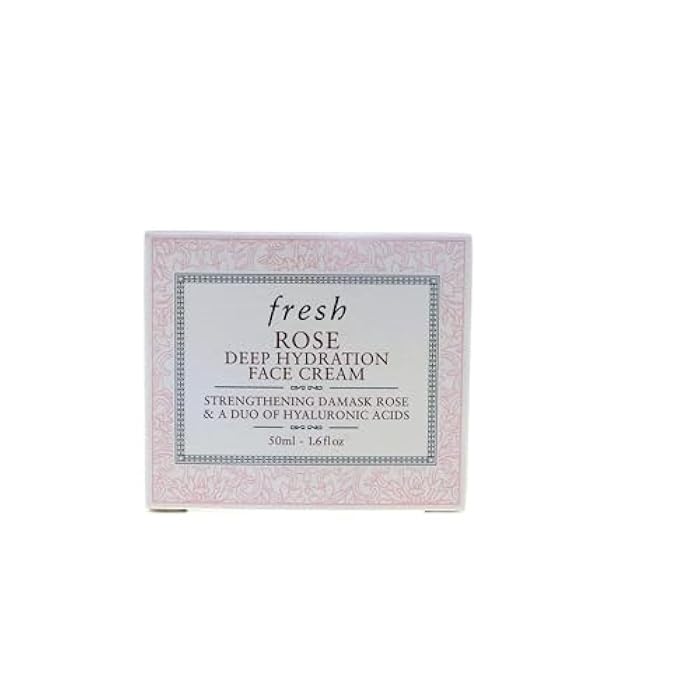 Fresh Rose Deep Hydration Strengthening Face Cream, 1.6 Ounce - Image 3