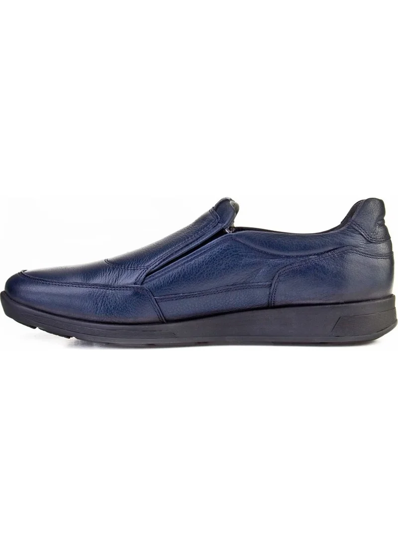 كاباني Men's Laceless Casual Shoes 438E1300 Navy Blue