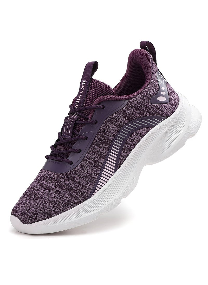 Sky View Athlesiure Sports Sneakers For Women Breathable Comfortable Casual Shoes Ideal For Outdoor Sports Running Fitness Trainers Fashion Jogging Women Sneakers  - Image 1