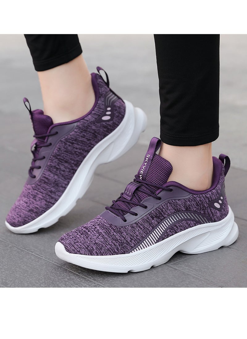 Sky View - Athlesiure Sports Sneakers For Women Breathable Comfortable Casual Shoes Ideal For Outdoor Sports Running Fitness Trainers Fashion Jogging Women Sneakers - Image 1