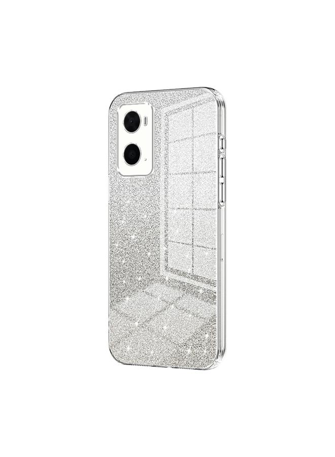 S-TOP Case For OPPO A36 / A76 / A96 4G Global Gradient Glitter Powder Electroplated Phone Case - Image 1