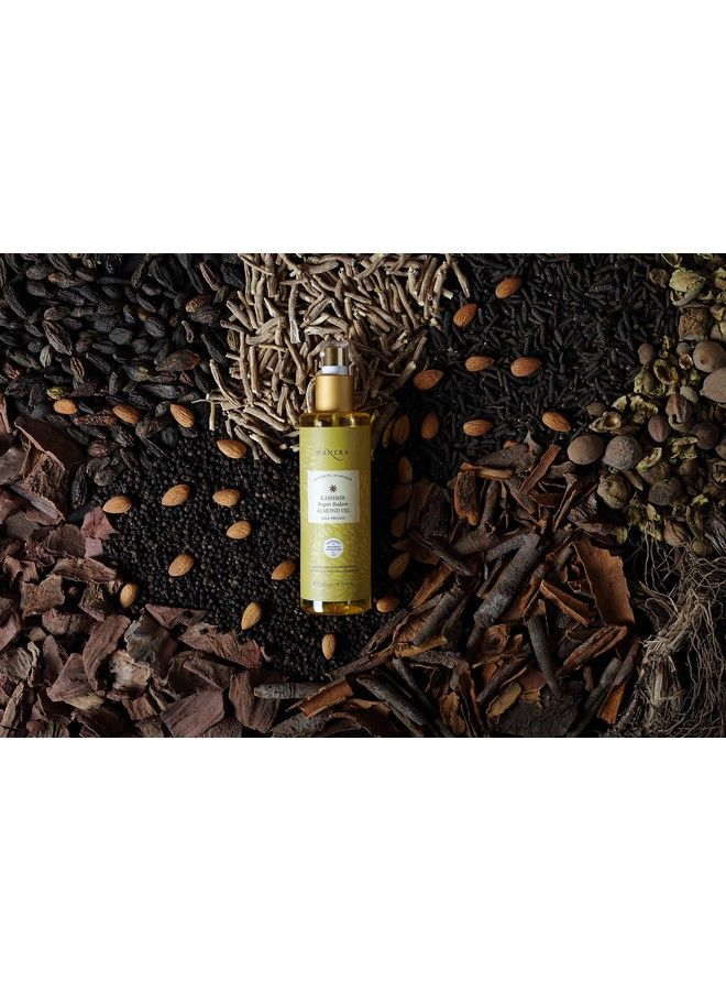 Mantra Kashmir Rogan Badam Almond Oil 250 Ml Authentic Ayurveda Used Pure Exotic Kashmiri Almonds Natural Skin Softener & Moisturizer - Image 5