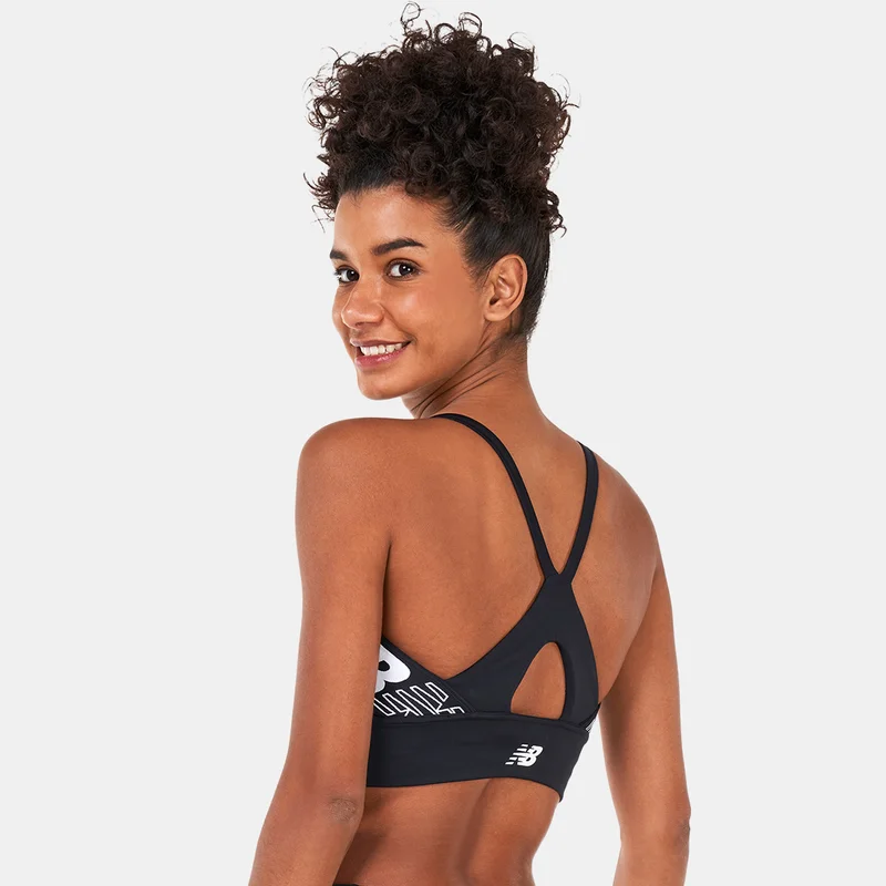 New Balance Women's Relentless Crop Sports Bra