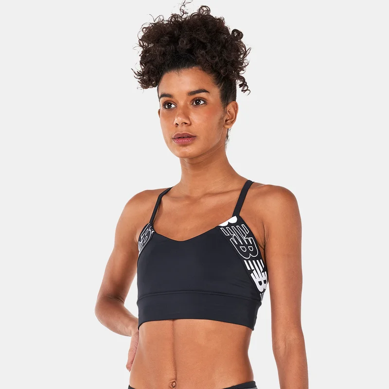 New Balance Women's Relentless Crop Sports Bra