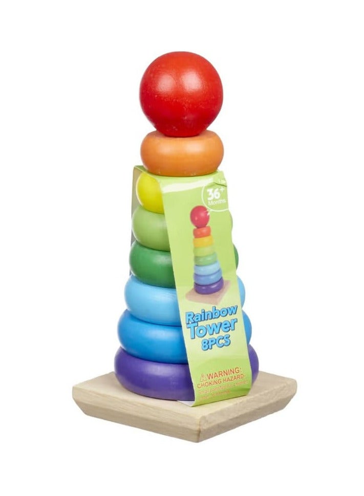 Stacking Rings Toy for Early Learning for Kids. - Image 1