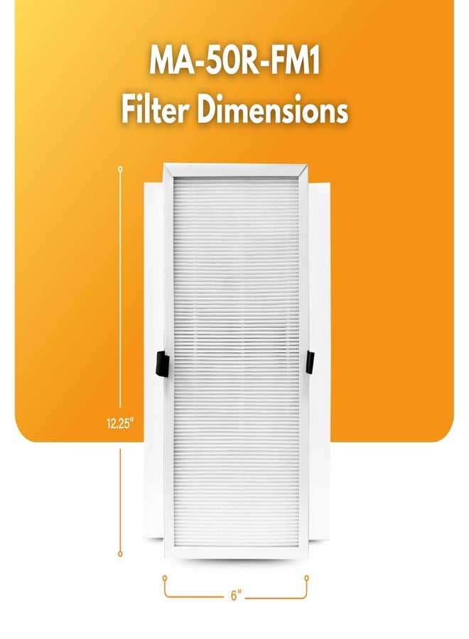 Filter-Monster.com Filter-Monster HEPA Filter Bundle Compatible with Medify MA-50 Air Purifier, 1 Filter Box- 4 HEPA Filters Total - Image 2