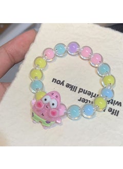 Generic Cartoon Bracelet Kids Colorful Bead Jewelry C-77 patrick star 