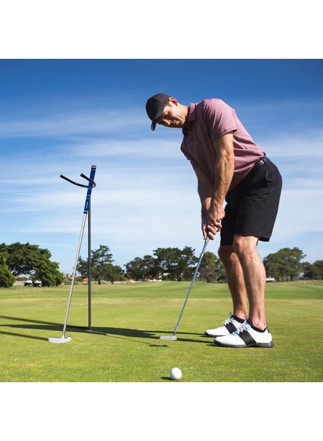 YEXEXINM 3pcs Golf Club Holder, U Shaped Detachable Golf Club Stand Keeps Your Clubs Clean, Dry and Visible, Metal Golf Club Stand Easy to Carry - Image 3