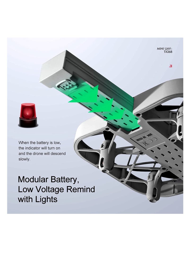 JJRC H107 4CH Grid Real-time Image Transmission Pocket Quadcopter Camera Kids - Image 2