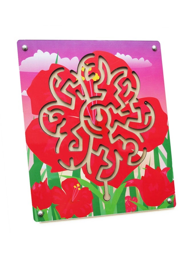 FOFA FOFA Wooden Maze puzzle with a small ball - Poppy  - Image 1