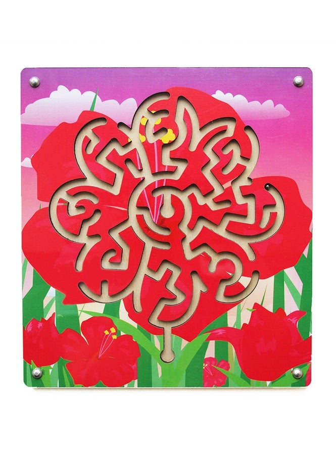 FOFA FOFA Wooden Maze puzzle with a small ball - Poppy  - Image 4
