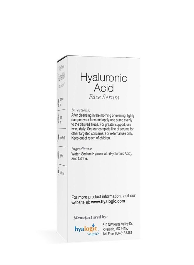 Hyalogic Pure Hyaluronic Acid Serum for Face - Hyalogic Natural HA Face Serum, Non-Greasy, Fragrance-Free Formula - Hyaluronic Acid Serum— Soften & Hydrate Skin | 1 Fl. oz. - Image 5
