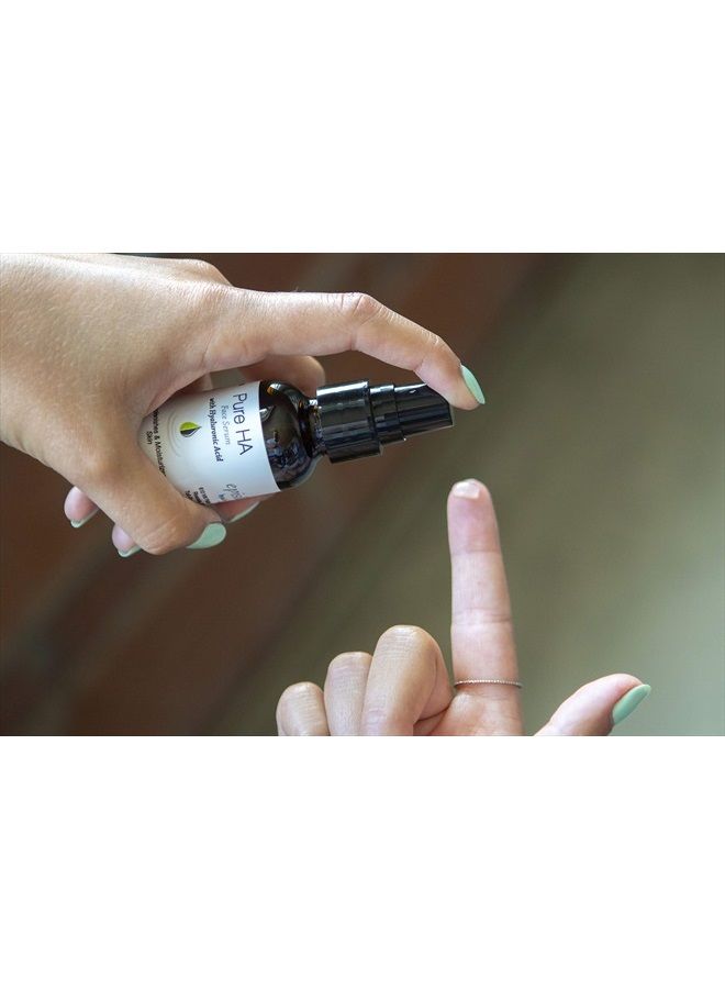 Hyalogic Pure Hyaluronic Acid Serum for Face - Hyalogic Natural HA Face Serum, Non-Greasy, Fragrance-Free Formula - Hyaluronic Acid Serum— Soften & Hydrate Skin | 1 Fl. oz. - Image 4