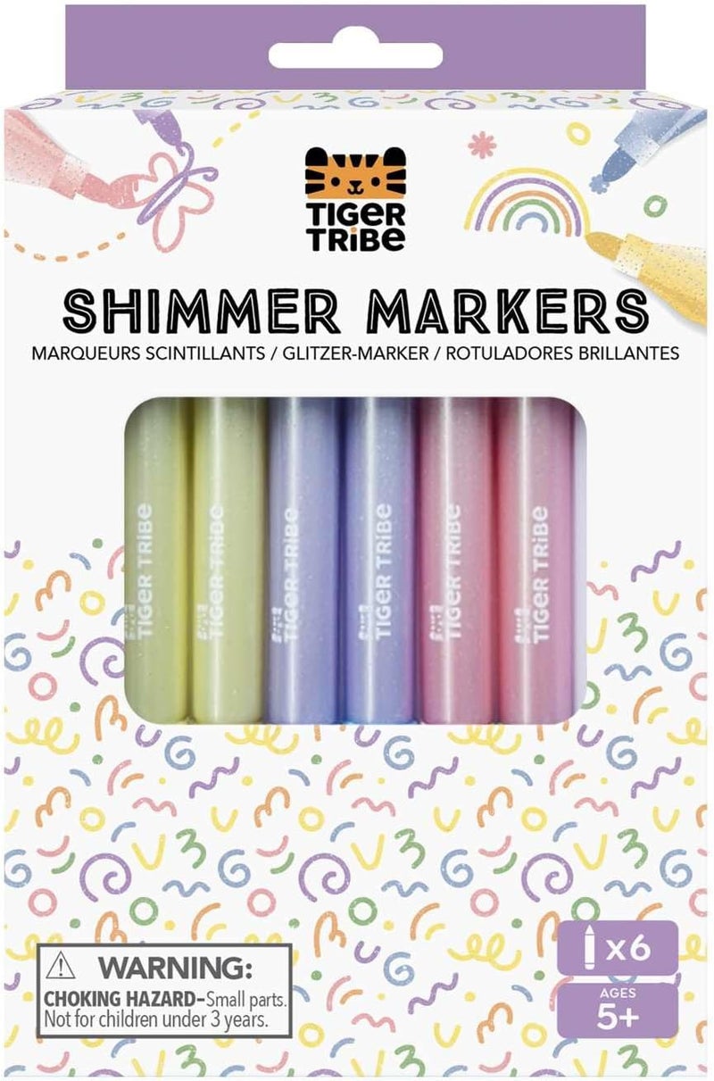 Tiger Tribe Shimmer Markers Set - Image 1