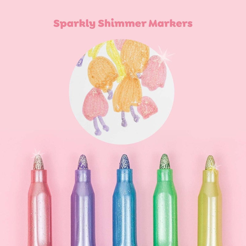 Tiger Tribe Shimmer Markers Set - Image 3