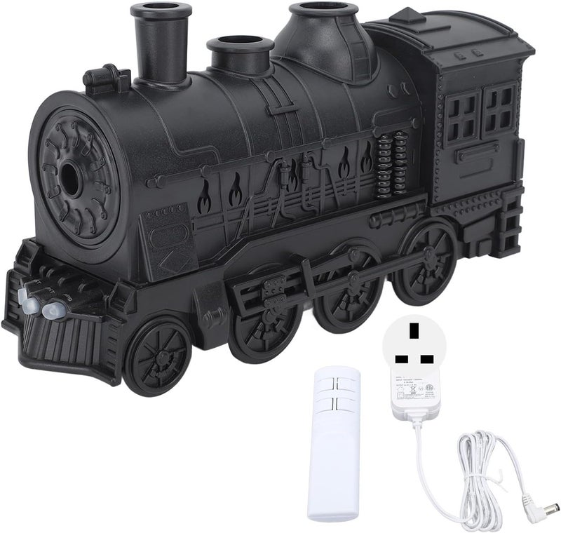 Dpofirs Train Diffusers for Essential Oils, 300Ml Locomotive Humidifier with Remote Control, Train Shape 2 Lighting Modes Aromatherapy Cool Train Oil Diffuser for Bedroom Office Desktop - Image 4
