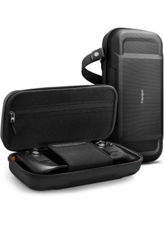 Spigen غطاء حقيبة حمل محمولة للسفر Rugged Armor Pro for Valve Steam Deck مع جيوب للملحقات وحقيبة تخزين الشاحن الأصلية - أسود  - Image 1