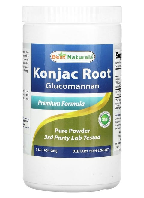 Konjac Root Glucomannan 1 lb (454 g)