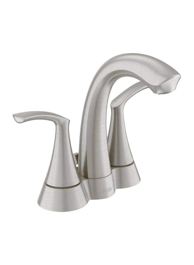 Moen WS84550SRN Darcy 4" Centerset 2-Handle Bathroom Faucet in Spot Resist Brushed Nickel - Image 4