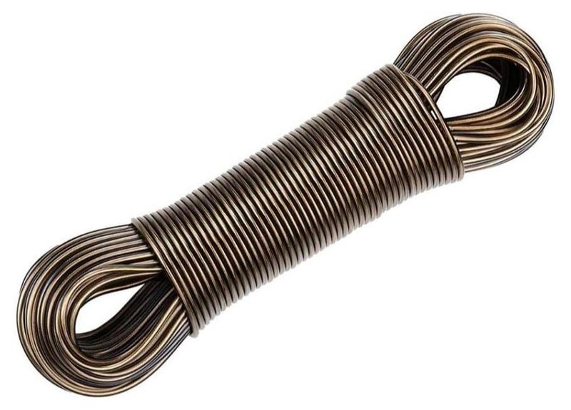 حبل غسيل معدن مغلف بالبلاستيك  - قوي ومتين للاستخدام المنزلي - Image 1