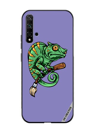 Protective Case Cover For Huawei Nova 5T Chameleon On Broom Design Multicolour - pzsku/Z91678FEBB2729326D19BZ/45/_/1683898974/a20499c3-3634-4ae6-839f-03030b8ce902