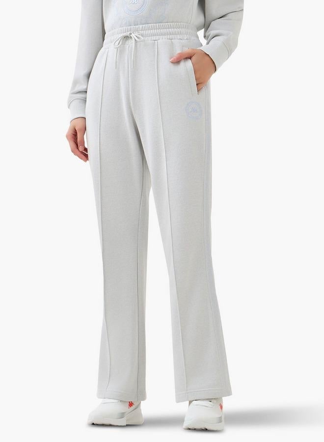 كابا بنطلون رياضي كابا مطرز بشعار بتصميم مريح - Image 1