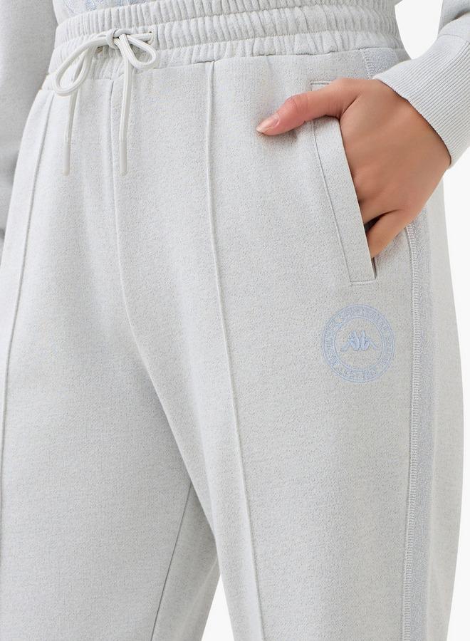 Kappa Logo Embroidered Relaxed Fit Track Pants - Image 4