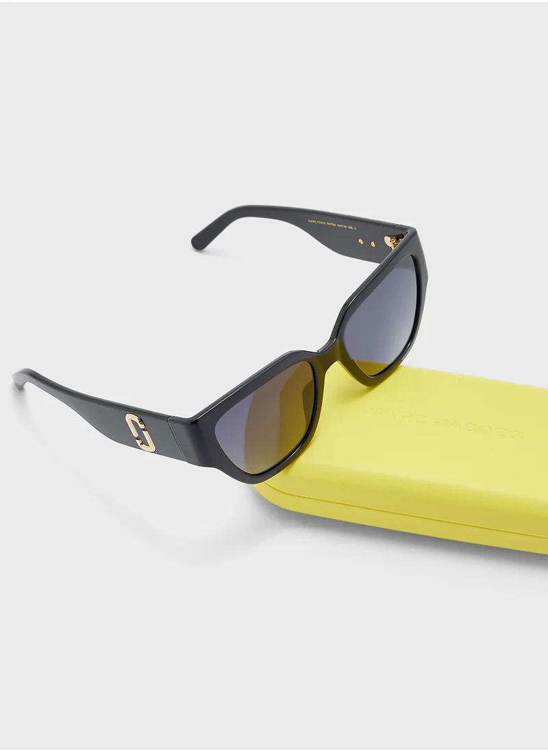 مارك جاكوبس Marc 724/S Oversized Sunglasses