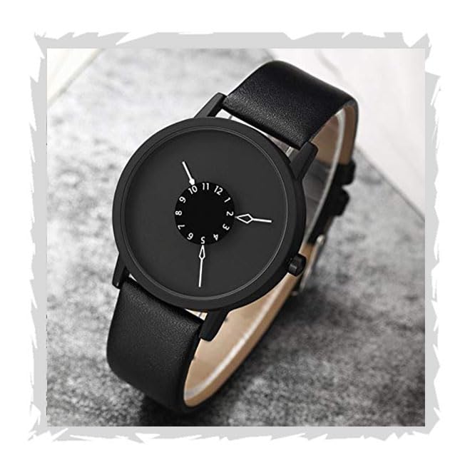 Acnos Analog Black Dial Men's Watch - cakri - Image 1