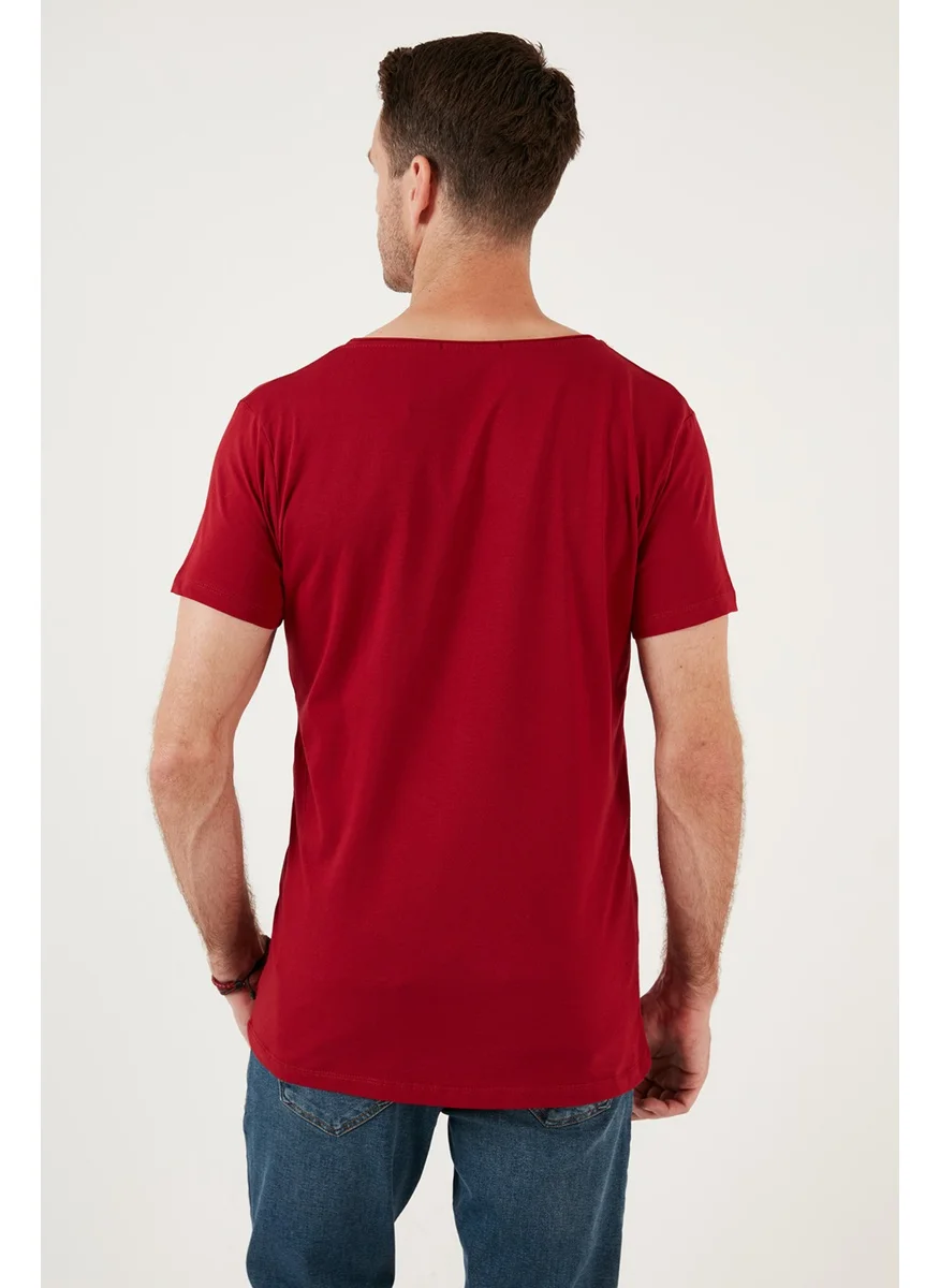 Buratti V-Neck Basic T Shirt Men's T Shirt 5412001