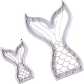 Hobs Mermaid Cookie Mold Making Set 2 Pieces