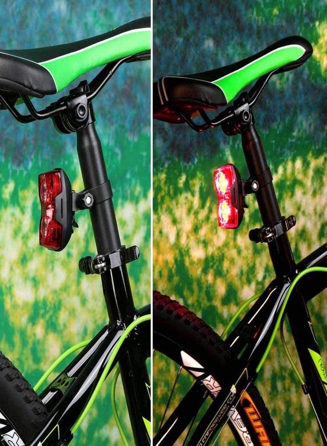 Inditradition Combo of Bicycle Bike Front Headlight with Horn (Rechargeable) & Dual LED Bicycle Rear Tail Light (Pack of 2) - Image 5
