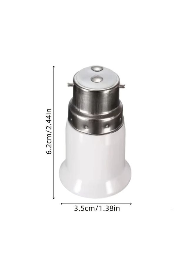 5pcs B22 to E27 Socket Adapter LED Bulb Base Converter Holder - Image 3