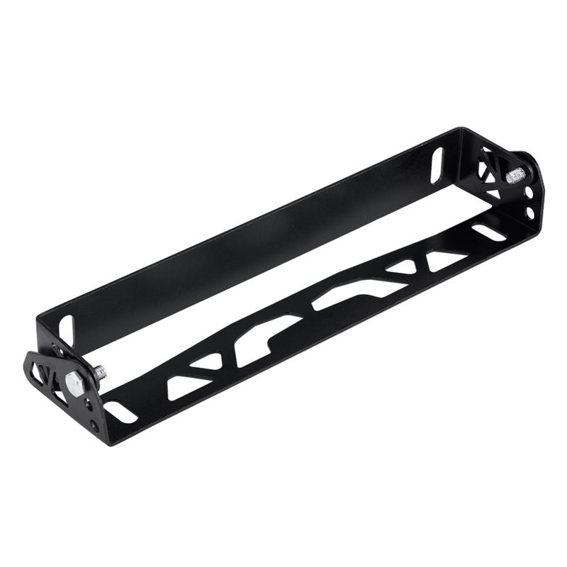 MOMO Aluminum Alloy License Plate Frame Lightweight Rustless Racing Number Plate Frame - Adjustable Universal Fit for Car DIY Modification - Image 1