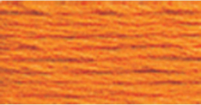 DMC Pearl Cotton Ball Size 8 - 87 Yards, Tangerine (Pack of 10)